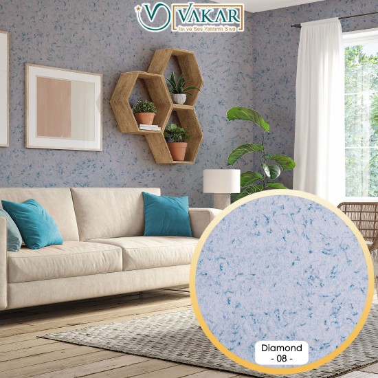 İpek Sıva | Silk Plaster | Diamond 08 İpek Sıva | Silk Plaster | Diamond 08