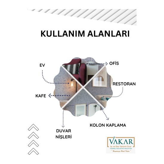 Vakar Premium Canli Siva Magic 01 2kg Paket Beyaz Zemin Siyah Desen